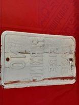 Originál plechová dopravní cedule, USA - 2