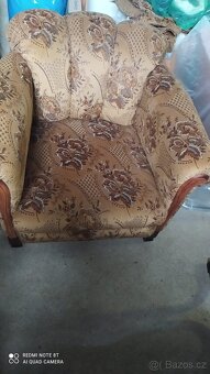 Křesla po celkové opravě - 2