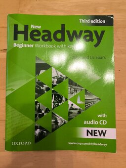 New Headway Beginner workbook with key+audio CD - 2