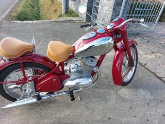 Jawa 350 pérák s SPZ - 2