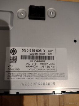 Multimediální jednotka( Radio) Vw - 2