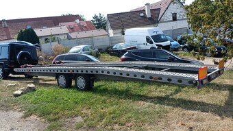 Vlek přepravník  vozík na 2 auta 3.5 t - 2