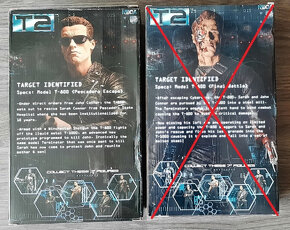 2x velké NECA figurky 30cm Terminator 2 v neotevřené krabici - 2