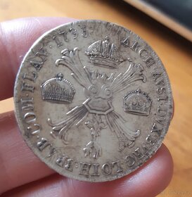 Tolar křížový 1795 M ,František II - 2