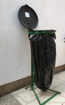 Stojan pro odpadkové pytle 120 l, skládací - 2