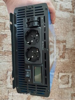 Prodám sinusový měnič napětí 24/230V 5/12kW - 2