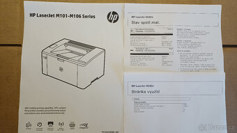 HP Laserjet M102W | WiFi | nový válec a toner - 2