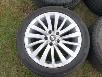 alu 17" Seat,VW,Škoda letní 225/45/17 Hankook 6-7mm - 2