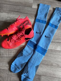 Kopačky Puma Match 7 a štulpny Nike - 2