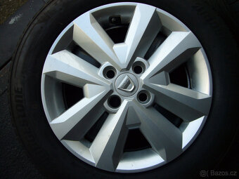 LETNÍ KOLA orig.DACIA SANDERO-LOGAN 15" 4x100 6" et-40, - 2