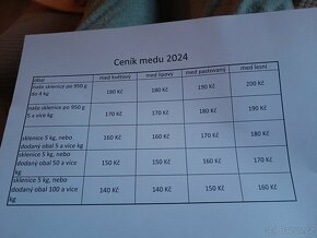 Prodej medu od včelaře - 2