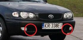 Kryt vedle mlhovky - Toyota Corolla E11 - 2