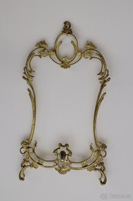 fotorámeček rámeček rokoko šlechtický zámecký 1890 - 2