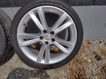 alu 5x100 R17- pneu 215/40 - 2