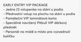 Pitbull koncert Praha - 2