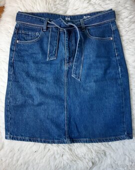 Jeans sukně C&A. Jedenkrát na sobě. - 2