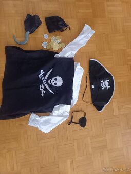 Karnevalová kostým pirát - 4 roky - 2
