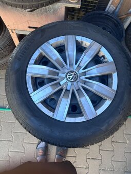Zimní sada plechových disků VW Tiguan R17 TOP GUMY - 2