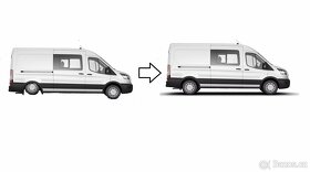 Zesíleni listových per Ford Transit 2000 - 2022 - 2