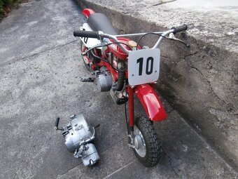 Dětský motocykl domácí výroby - 2