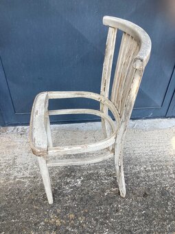 Dvě židle TON / Thonet k renovaci, jen jako celek - 2