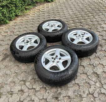 ALU KOLA R15 5x112 , 195/65/R15 Continental 6mm - 2