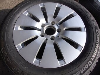 Zimní sada Mercedes 6,5x16 ET38 5x112x66,5 + pneu 205/60/16 - 2