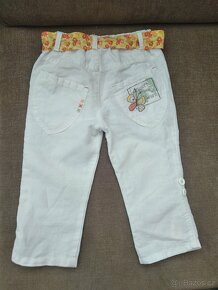 Dívčí letní kalhoty 12-18 měs. Marks & Spencer - 2