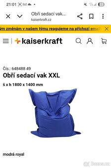 Velký sedací polštář - 2