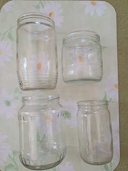 Zavařovací sklenice, čisté, různé velikosti - 2