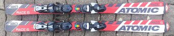 Lyže ATOMIC RACE 6 (120cm) + Lyžáky FIREFLY F50.3 (21,0-21,5 - 2