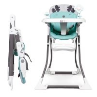 Židle na krmení - tyrkys - 2