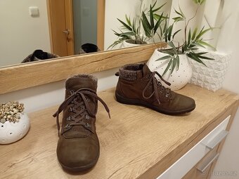 Waldläufer dámské kotníkové boty vel. 40 kožené - 2