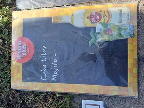 PRODÁM ORIGINÁLNÍ PLECHOVÉ BAROVÉ CEDULE. - 2