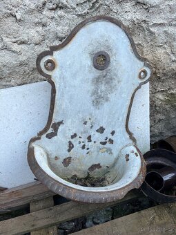 Retro litinová výlevka - 2