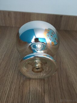 Stříbřené sklo - tzv. selské stříbro - 2