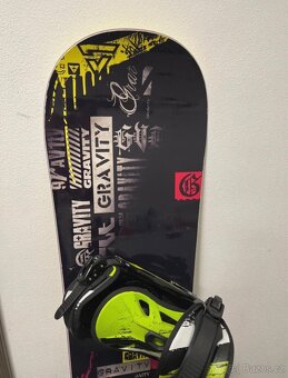Snowboard Gravity Empatic - vel 151 cm - 2