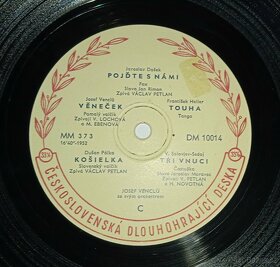 Gramofonová deska zn. Supraphon - 2