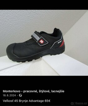 Pracovní boty, velikost 45, MIX 1 - 2