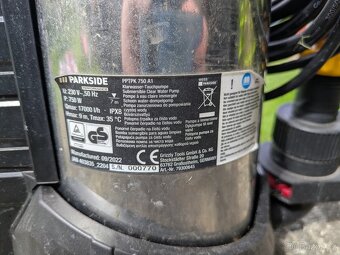 Ponorné čerpadlo PPTPK 750 A1 - 2