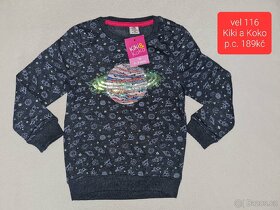 Vel 116 dívčí oblečení - 2