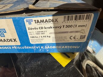 Závěs přímý sádrokarton - 2