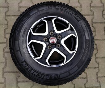 Alu kola originál Fiat Ducato 5x130 R16 VELICE PĚKNÁ SADA - 2