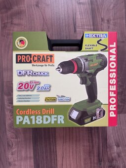 AKU VRTAČKA 20V PROCRAFT PA18DFR - 2