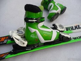 166. Detske lyže VOLKL - 80 cm + boty ELAN 29 eu - SET - 2