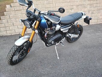 Triumph Scrambler 1200 XE - 1. majitel, zakoupeno v ČR - 2