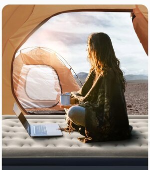 Nafukovacia postel IDOO king size 203x152x38cm - 2