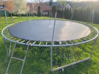 TRAMPOLÍNA 366 CM + SCHŮDKY - 2