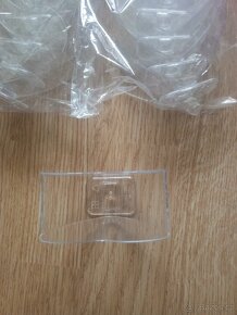 Plastové mini dezertní pohárky srdce - 2