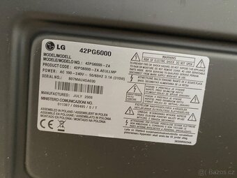 TV LG 42" 106cm 42PG6000 - 2